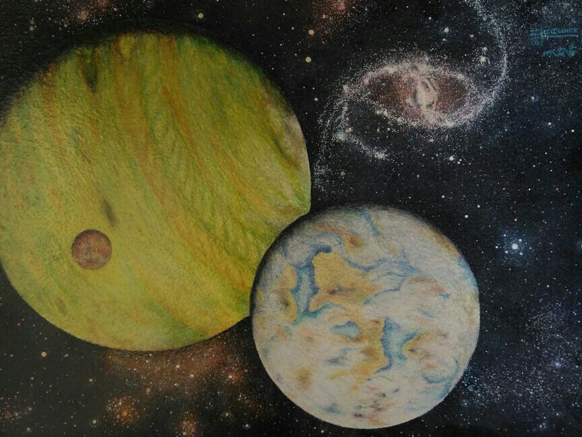Original Pastel Painting Signed By Bill M Tracer