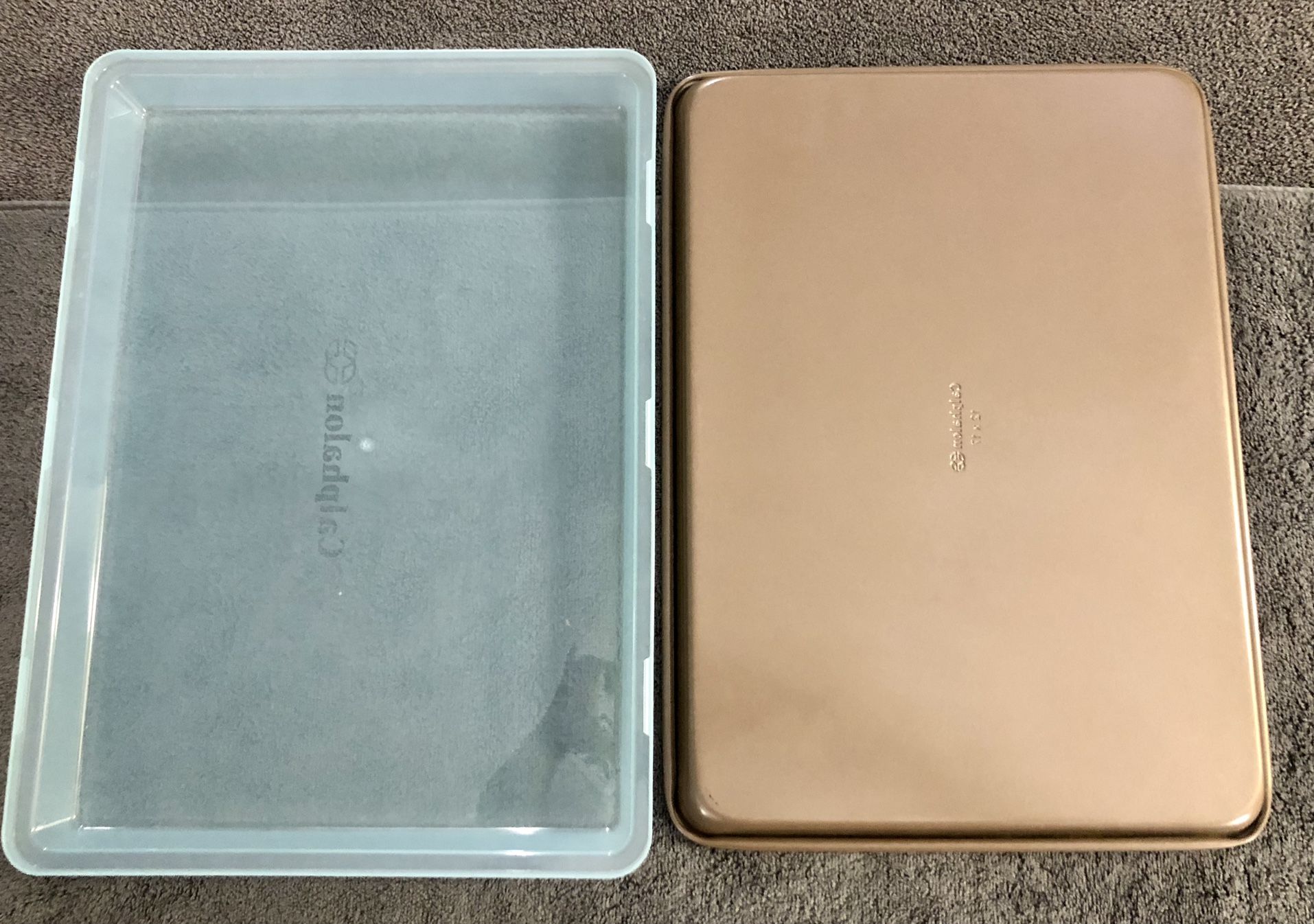 P/u Sahara Nellis Calphalon Nonstick Bakeware 12x17-inch Baking Sheet Set, 2 Piece Pan&Lid