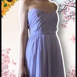 Purple Violet Dress Prom Bridesmaid