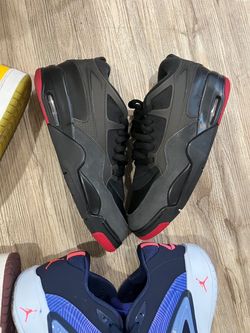 Nike Jordan Low-Top Sneakers Black Red retro 4 rm