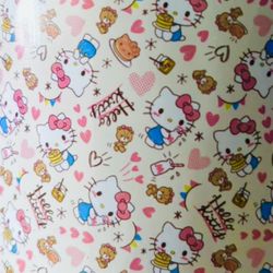 Sanrio Hello Kitty Valentines with Hearts 46” x 60” Throw Blanket
