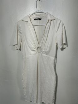 Zara White Dress