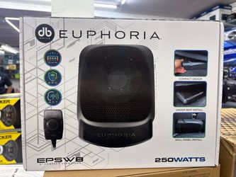 DB Drive Euphoria EPSW8 8" Powered Subwoofer 250W - Halloween Special 50% Off $225