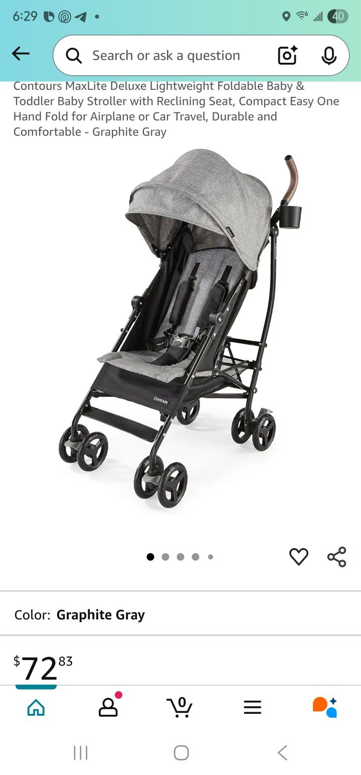 Contours Max Lite Umbrella Stroller
