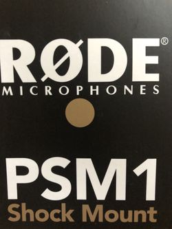 RODE a microphone PSM1 Shock Mount