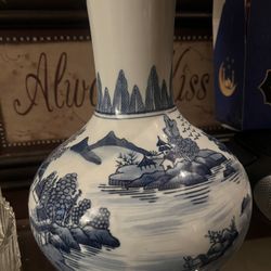 Big Flower Vase Printed