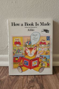 Rare Signed Copy! How a Book Is Made (Hardcover) by Aliki