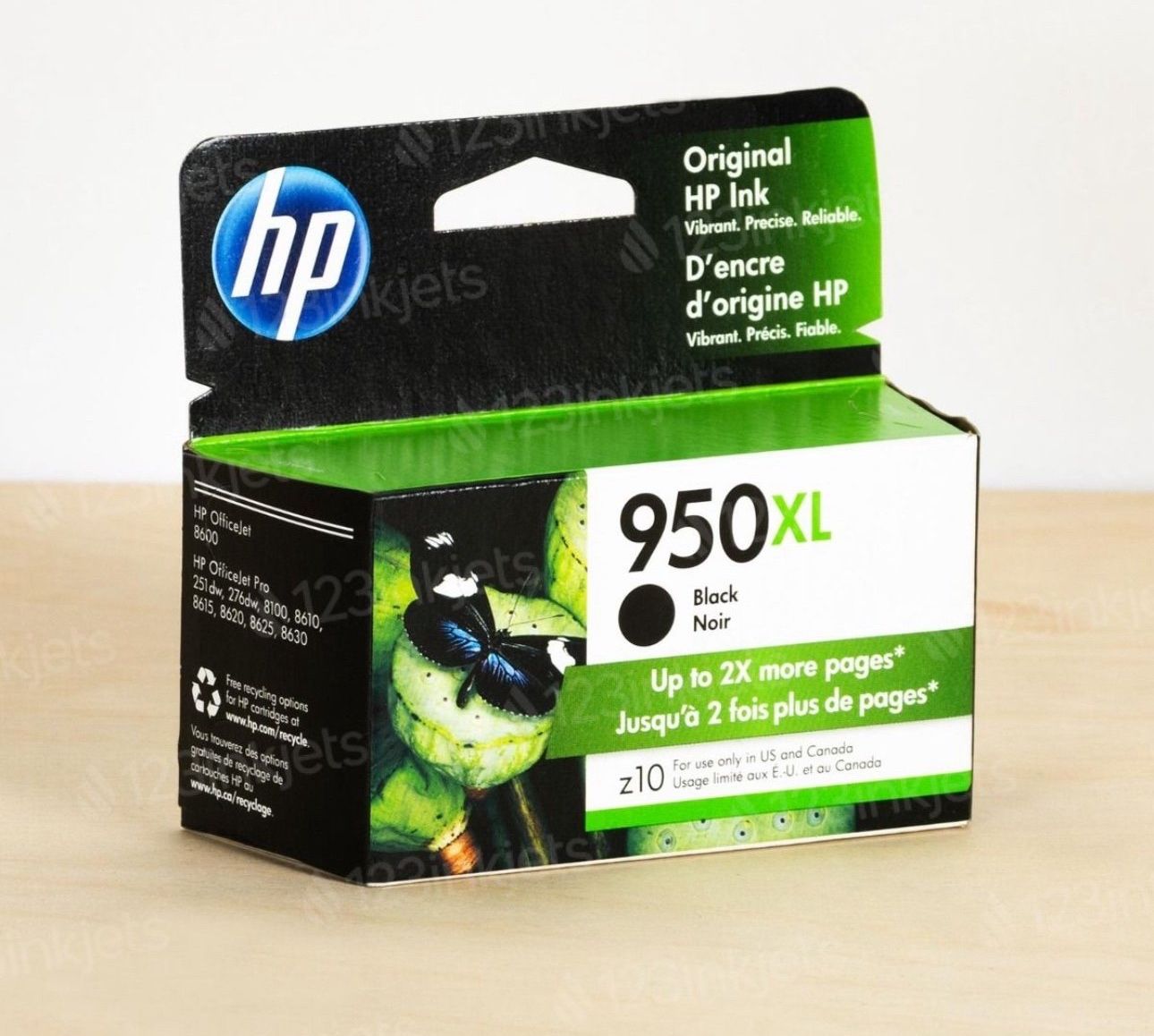 HP 950XL High-Yield Original Ink Cartridge in Black