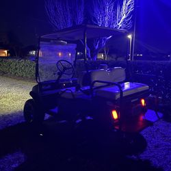 Golf cart trade or cash firm on cash price or trade