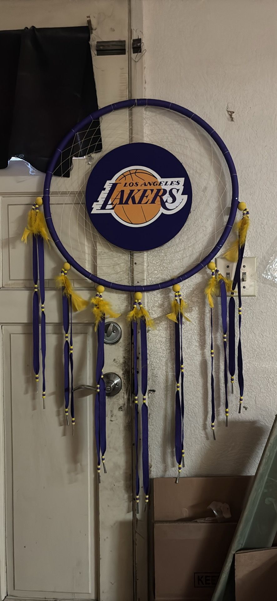 Lakers Hand Made Dream Catcher