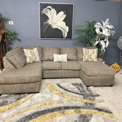 Nice U Shaped Sectional Couch - Delivery Available 