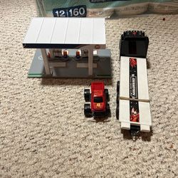 Free Gas Station And Cars