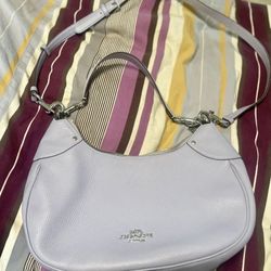 Lilac Purple Coach Purse
