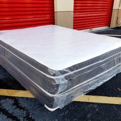 New QUEEN PILLOW TOP MATTRESS and BOX SPRING 2PC