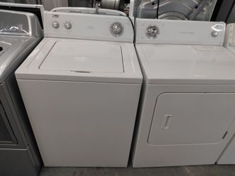Electric set washer and dryer