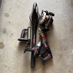 Power Tool Set. 