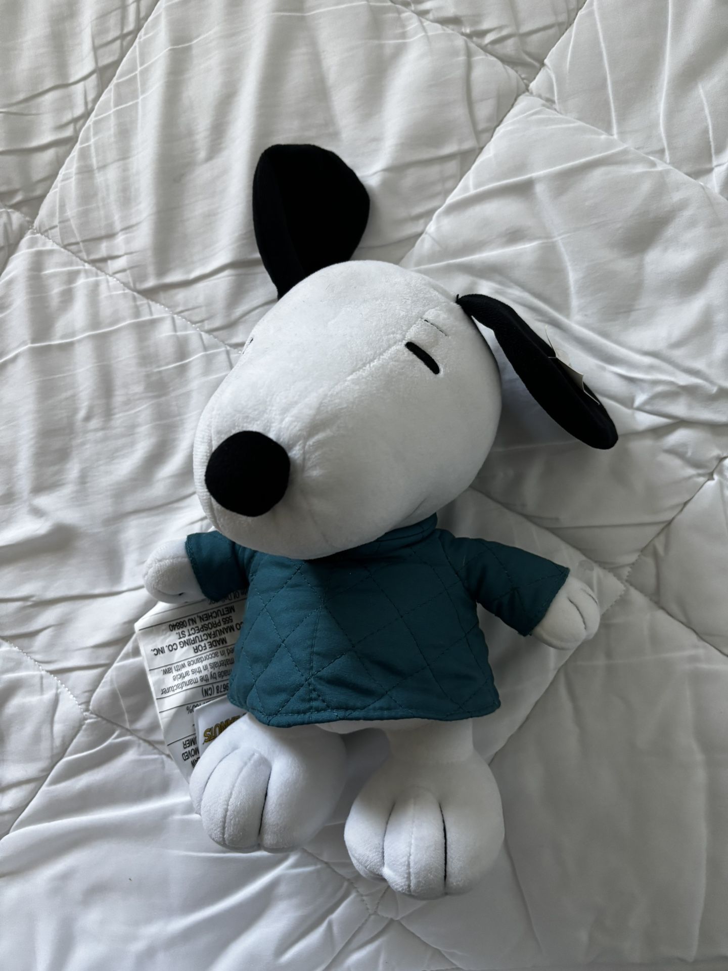 Snoopy stuffed animal 