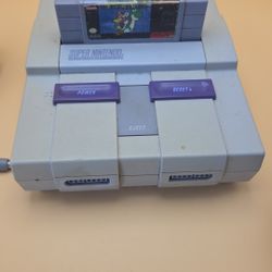 Super Nintendo Tested Working With One Game