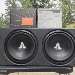JL Audio 12s Custom Ported Box Amp And Wiring Kit