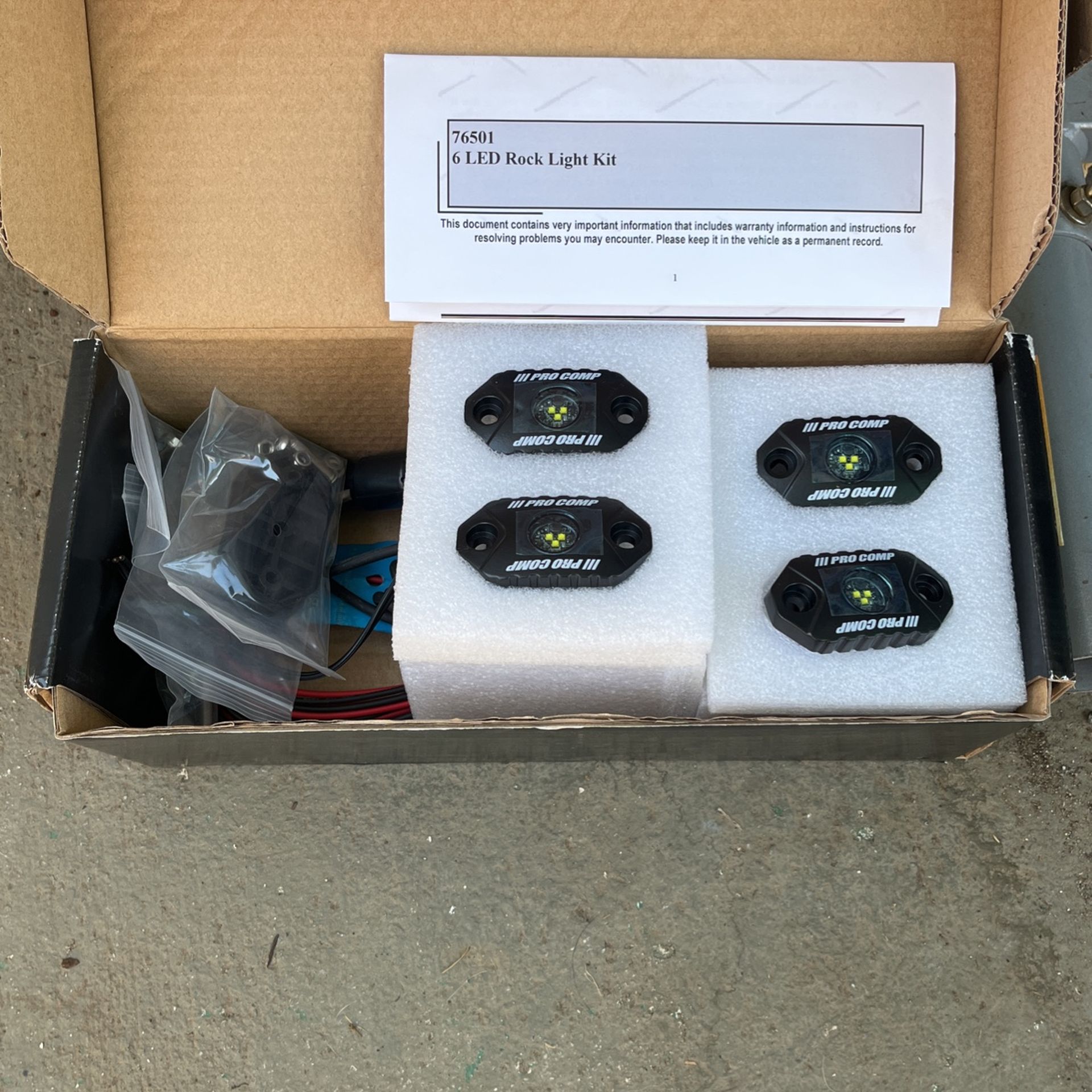 Pro Comp Rock Light Kit