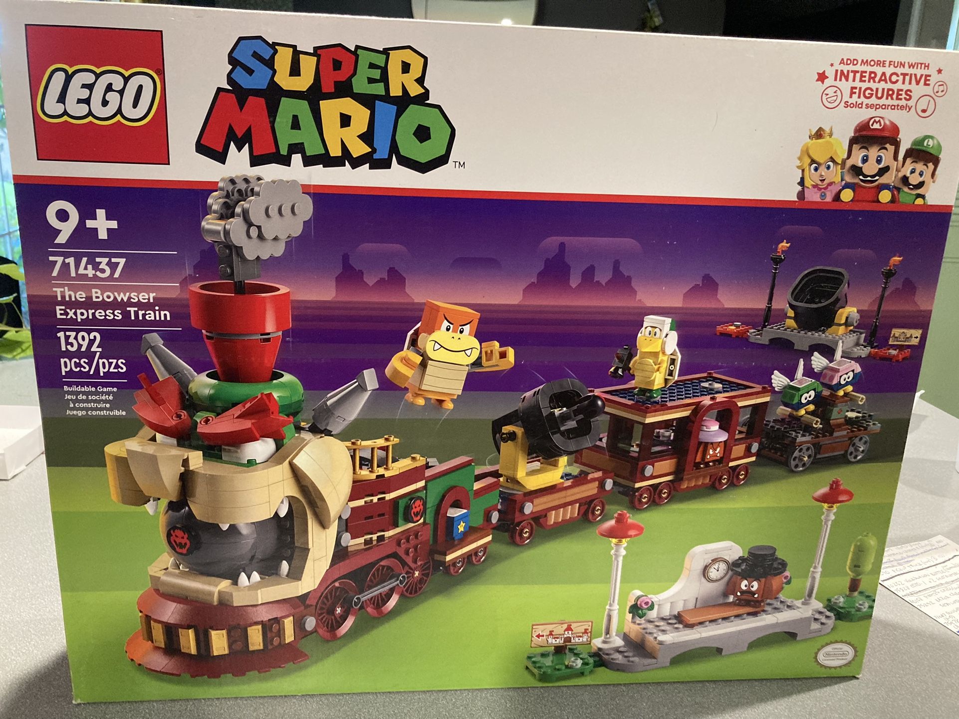 Lego 71437 The Bowser Express Train New