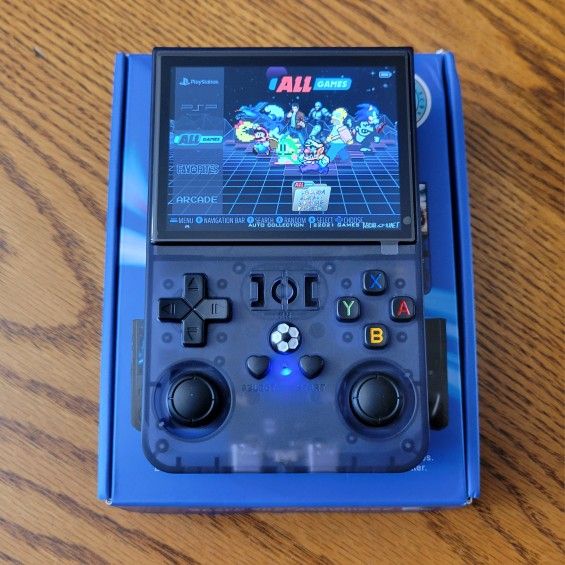 R36 Pro - 128GB - Gray - Retro Pocket Game Console - IPS Screen - 20,000 Games!!
