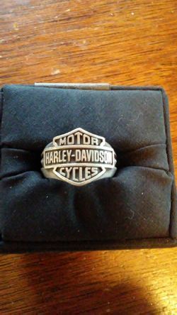 Silver Harley ring