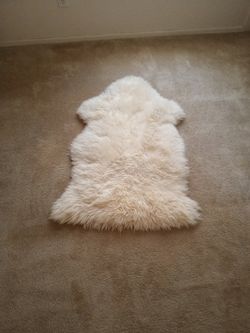 Natural LAMBSKIN Rug