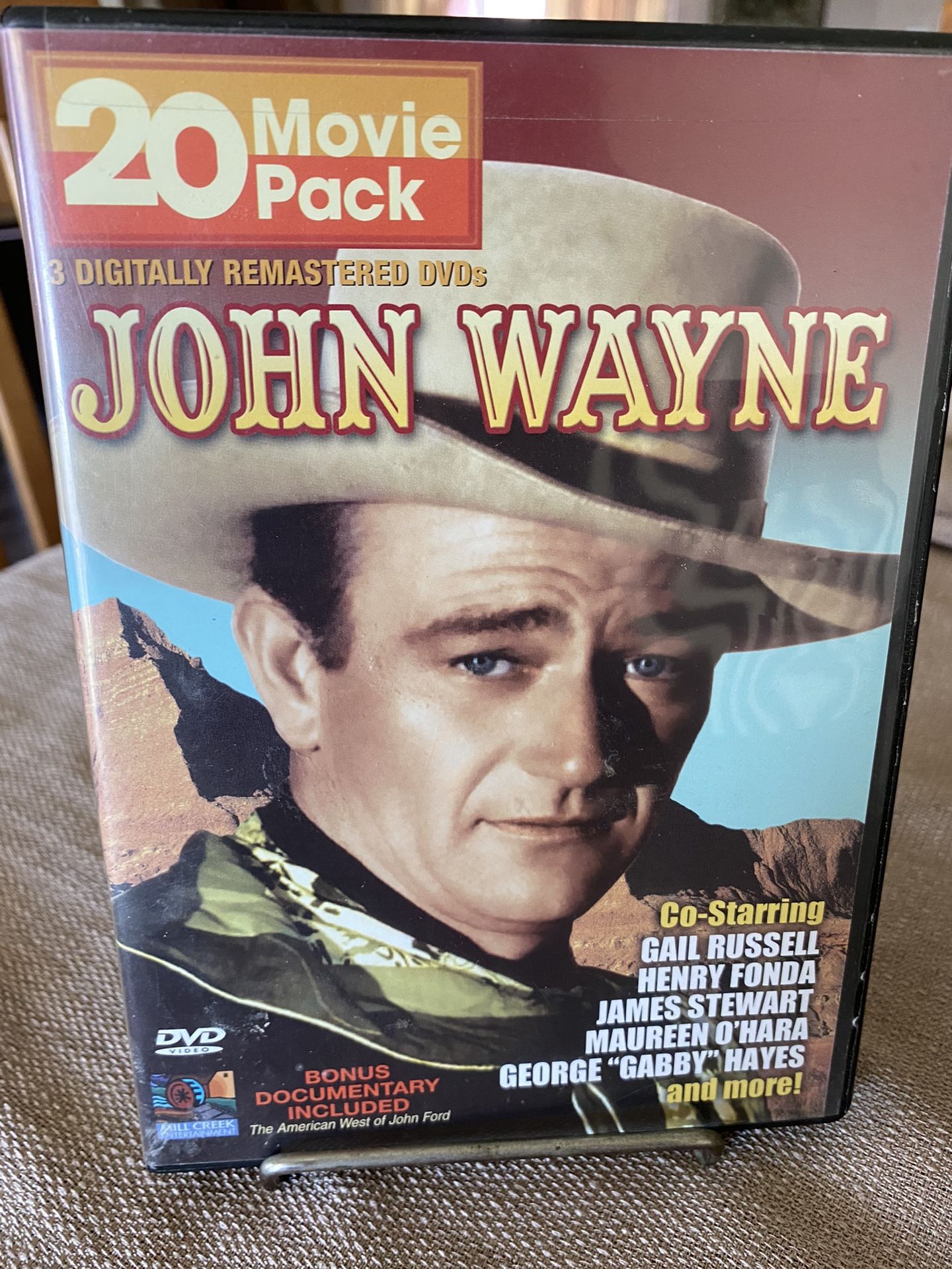 John Wayne 20 Movie Pack Digitally Remastered DVDs