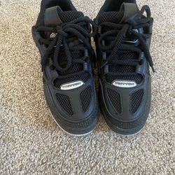 Rep Black And White Lv Skates 