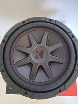 KICKER ( 1 ) 10 INCH DUAL 4 OHM VOICE COIL 700 WATTS CAR SUBWOOFER