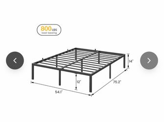 Full Size Metal Platform Bed Frame