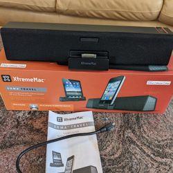 Xtreme Mac Soma Travel Light Weight Portable Speaker For Iphone Ipod

( Excellent Condition)