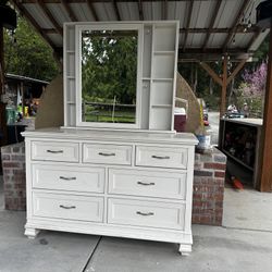 White Dresser/vanity  