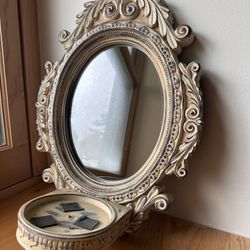 Illuminations - Candle Holder & Mirror. Heavy Duty - Beautiful Piece