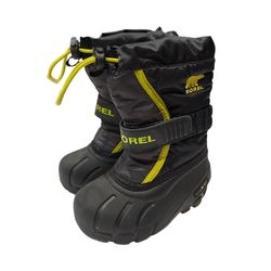 Toddler Kids Size 7 Sorel Boys Girls Snow Boots Waterproof Insulated Winter