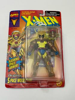 1994 Toybiz Marvel Comics X-Men/X-Force Space Wolverine 8th Edition Figure NIOB!