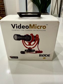 RODE VideoMicro Compact On-Camera Microphone