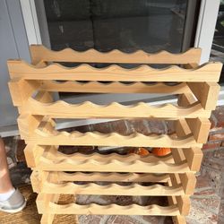 Wooden Wine Rack