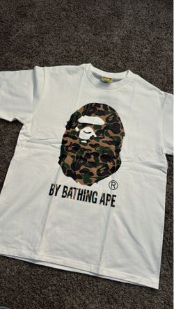 WHITE CAMO BAPE SHIRT
