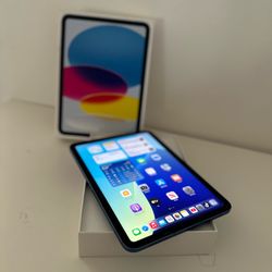 IPAD GEN 10•BLUE 64GBS •$300