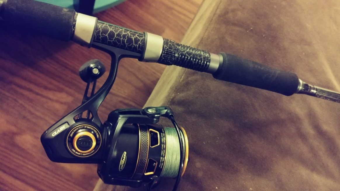 Phenix Bermuda BMX- 777 penn clash 4000 spinning fishing pole