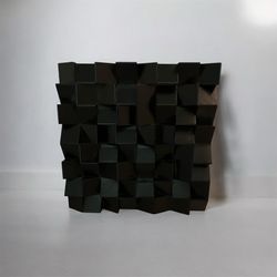 Modern black wall decor(2)
