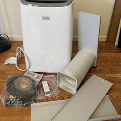 Portable air conditioner new black and decker AC bedroom mobile unit