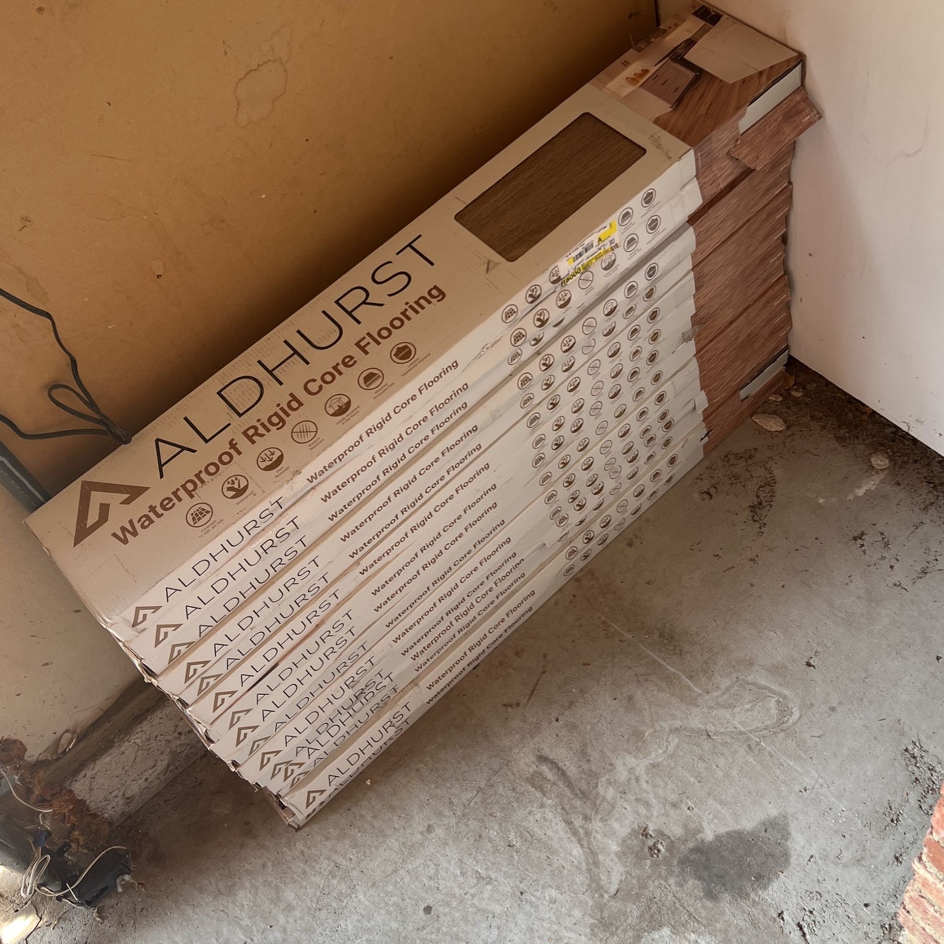 180 Sq Ft of LVP flooring