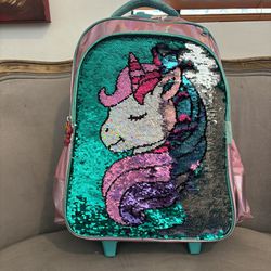 School Backpack Also Rolling Bag Set With Lunch Bag 