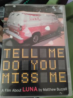Tell Me Do You Miss Me (band Luna) | EUC DVD