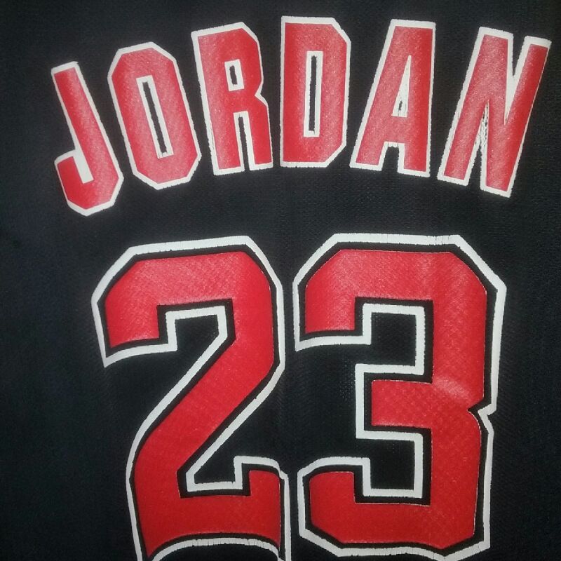 Michael Jordan Black And Red Split Bulls Jersey! for Sale in Vero Beach, FL  - OfferUp