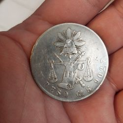 Sliver Mexico Peso 1873 G S Purchased At Mexican Coins And More . com