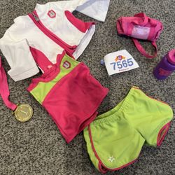 American Girl Doll Running Outfit 